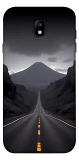 Чехол на Samsung J730 Galaxy J7 (2017) Black mountains фото 1 из 1