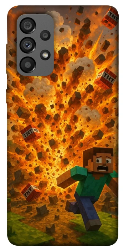 Чохол на Samsung Galaxy A73 5G Minecraft v7 фото 1 з 1