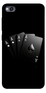 Чехол на Xiaomi Redmi 4a Black Cards фото 1 из 1