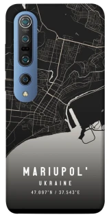 Чехол на Xiaomi Mi 10 / Mi 10 Pro Mariupol map фото 1 из 1