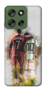 Чохол на Motorola Moto G56 5G Ronaldo та Messi фото 1 з 1