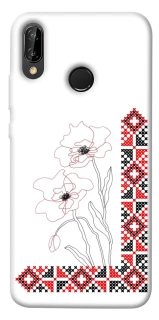 Чохол на Huawei P20 Lite Вишиванка на смартфон фото 1 Чохол на Huawei P20 Lite Вишиванка на смартфон фото 1 з 1