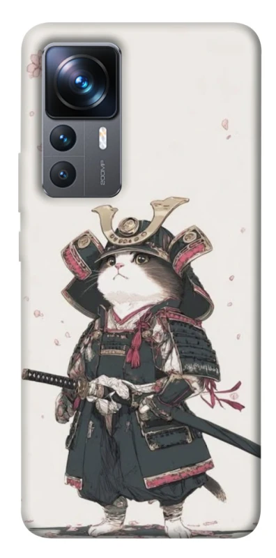 Чохол на Xiaomi 12T / 12T Pro Samurai Cat Warrior фото 1 з 1