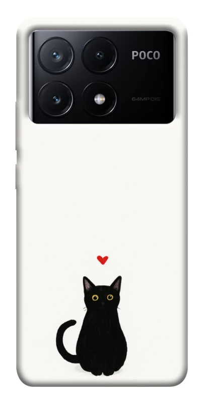 Чохол на Xiaomi Poco X6 cat in love фото 1 з 1