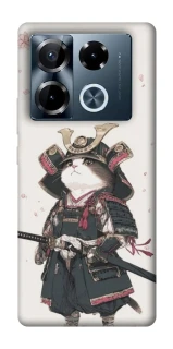 Чохол на Infinix Note 40 Pro 4G Samurai Cat Warrior фото 1 з 1