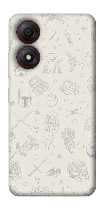 Чохол на ZTE Blade A34 4G Star Wars background ver.1 фото 1 з 1