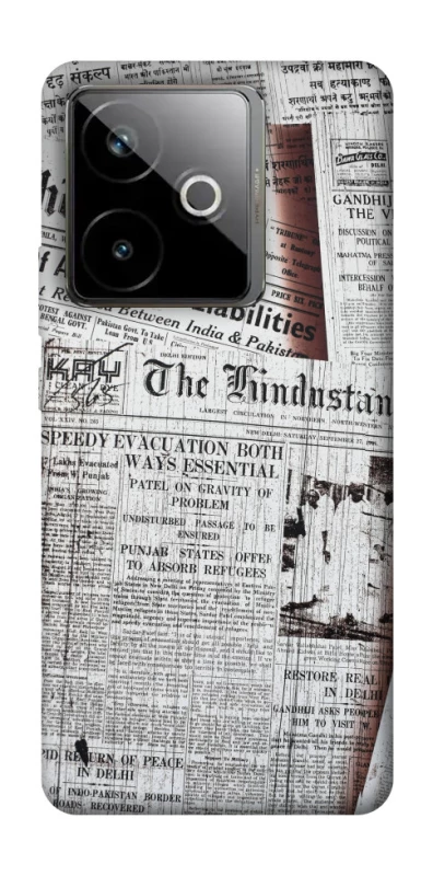 Чехол на Realme GT 7T Газеты фото 1 из 1