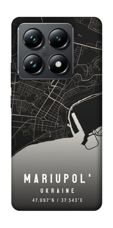 Чехол на Xiaomi 14T Pro Mariupol map фото 1 из 1
