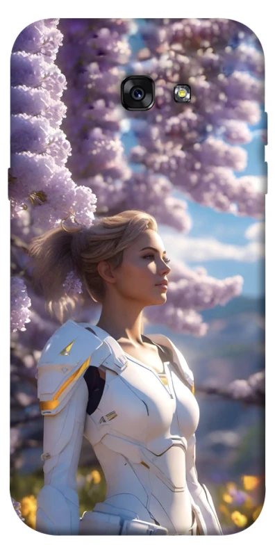 Чохол на Samsung A720 Galaxy A7 (2017) Cyber space girl ver.1 фото 1 з 1