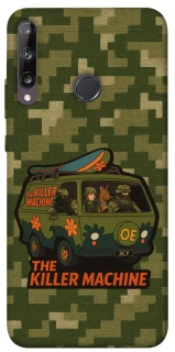 Чехол на Huawei P40 Lite E Funny machine фото 1 из 1