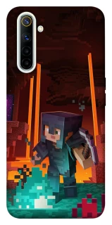 Чехол на Realme 6 Minecraft game adventure фото 1 из 1