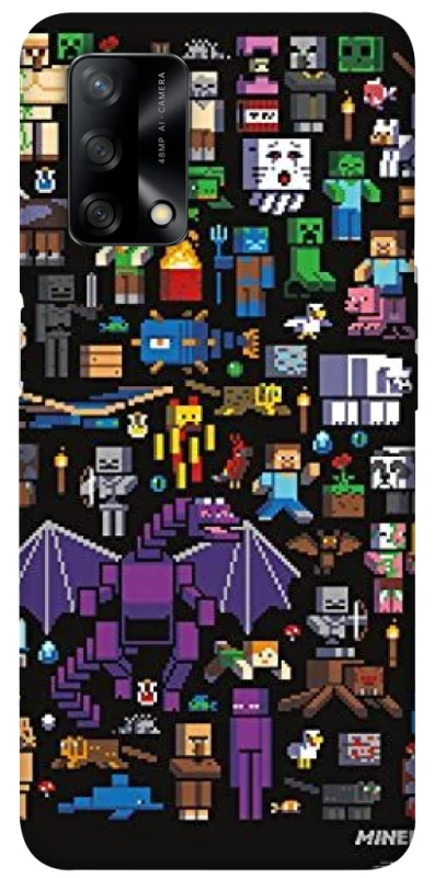 Чохол на Oppo A74 4G Minecraft v5 фото 1 з 1