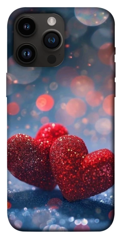 Чохол на Apple iPhone 14 Pro Max (6.7") Red hearts фото 1 з 1