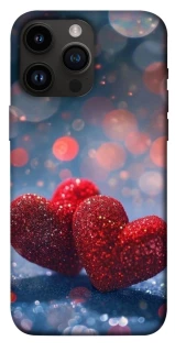 Чехол на Apple iPhone 14 Pro Max (6.7") Red hearts фото 1 из 1