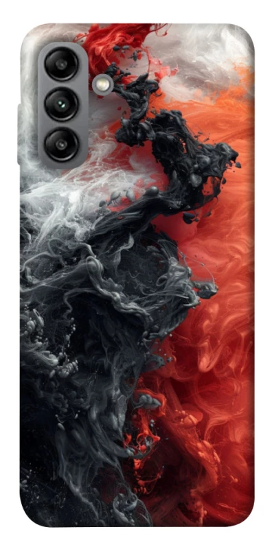 Чехол на Samsung Galaxy A04s Black and Red фото 1 из 1