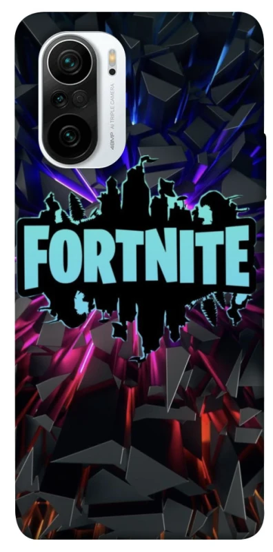Чохол на Xiaomi Redmi K40 / K40 Pro / K40 Pro+ / Poco F3 Fortnite logo ver.3 фото 1 з 1