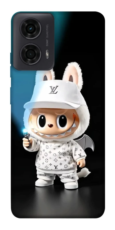 Чохол на Motorola Moto G24 Labubu with flashlight ver.1 фото 1 з 1