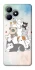 Чохол на Realme Note 50 5G Funny Pets ver.2 фото 1 з 1