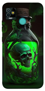 Чехол на TECNO POP 5 Skull bottle фото 1 из 1