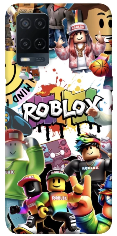 Чохол на Oppo A54 4G Roblox Characters Collage фото 1 з 1