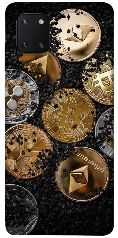 Чохол на Samsung Galaxy Note 10 Lite (A81) Many coins v2 фото 1 з 1