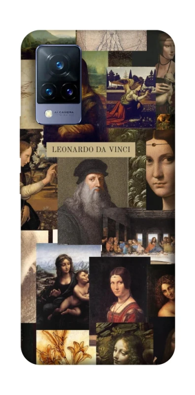 Чехол на Vivo V21 Leonardo da Vinci фото 1 из 1