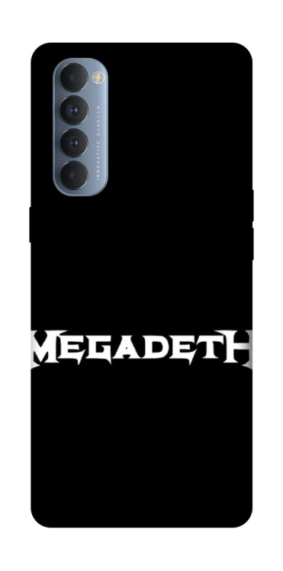 Чохол на Oppo Reno 4 Pro Megadeth logo фото 1 з 1