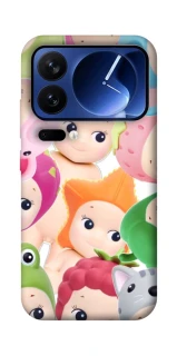Чохол на Xiaomi Poco F7 Ultra Fruit-Zoo Kaleidoscope фото 1 з 1