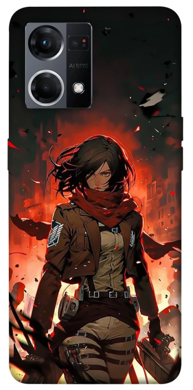 Чехол на Oppo Reno 7 4G Mikasa v2 фото 1 из 1