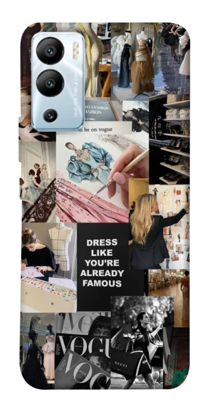 Чохол на Infinix Hot 12i Fashion collage ver.11 фото 1 з 1