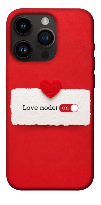 Чохол на Apple iPhone 14 Pro (6.1") Love Mode ON фото 1 з 1