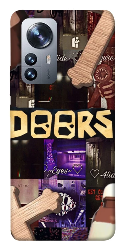 Чохол на Xiaomi 12 / 12X Roblox doors dark mode фото 1 з 1