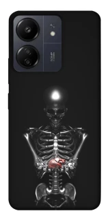 Чехол на Xiaomi Poco C65 Скелетон фото 1 из 1