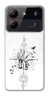 Чехол на ZTE Blade A54 4G Tattoo ver.9 фото 1 из 1