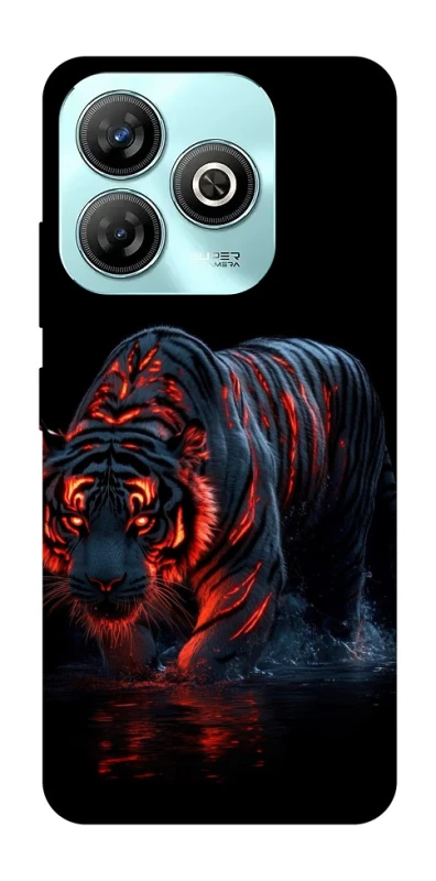 Чохол на ZTE Blade A75 4G fire tiger фото 1 з 1
