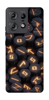 Чехол на Motorola Edge 50 Pro Огненые руны фото 1 из 1