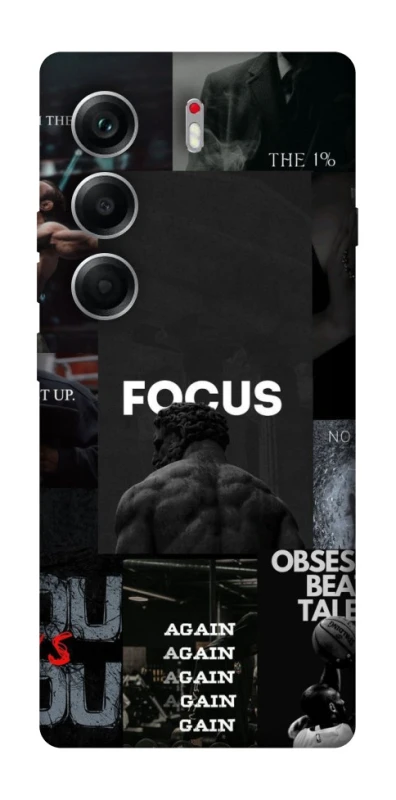 Чехол на Tecno Camon 40 Focus collage фото 1 из 1