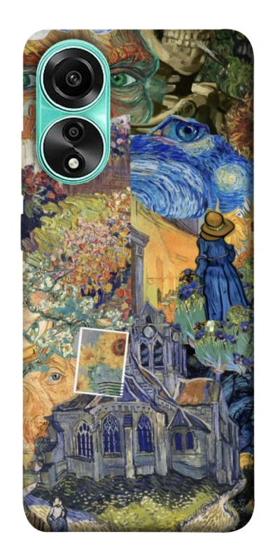 Чохол на Oppo A78 4G Van Gogh collage фото 1 з 1