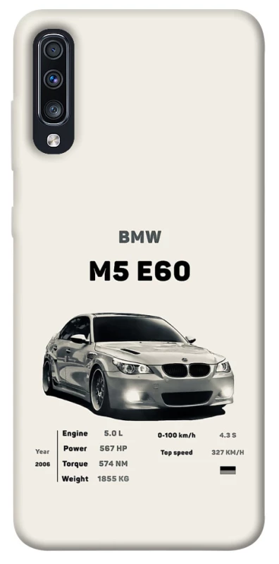 Чехол на Samsung Galaxy A70 (A705F) BMW M5 E60 фото 1 из 1