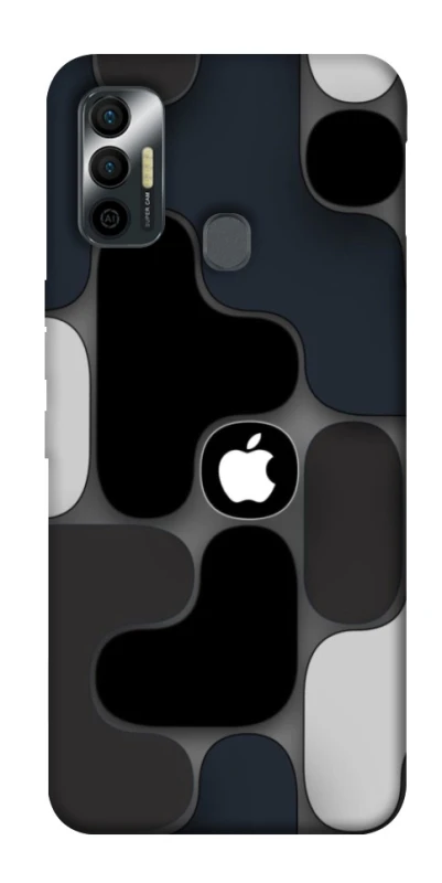 Чехол на TECNO Spark 7 Apple logo ver.8 фото 1 из 1