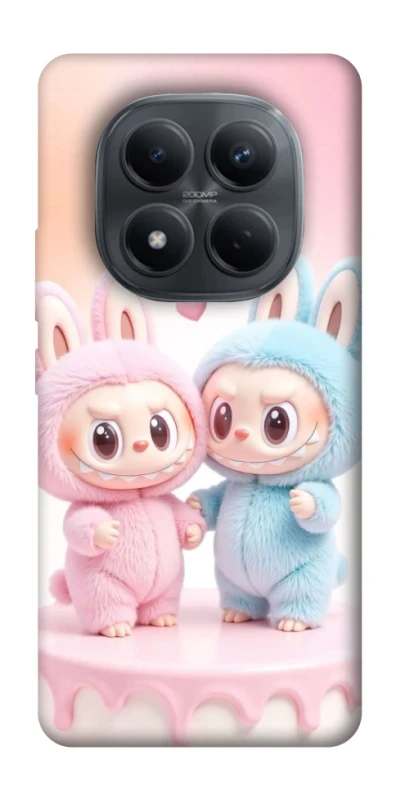 Чохол на Xiaomi Redmi Note 15 Pro 4G Labubu Twins фото 1 з 1