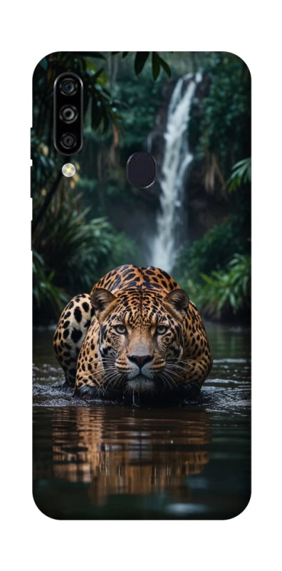 Чехол на ZTE Blade A7 (2020) Leopard in water фото 1 из 1