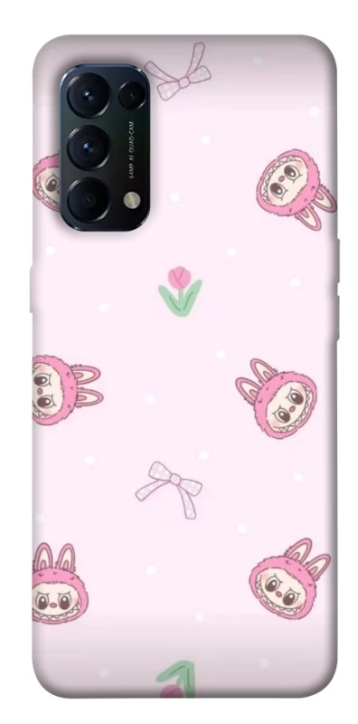 Чохол на Oppo Reno 5 4G Labubu Flower фото 1 з 1