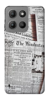 Чехол на Motorola Moto G15 Power Газеты фото 1 из 1