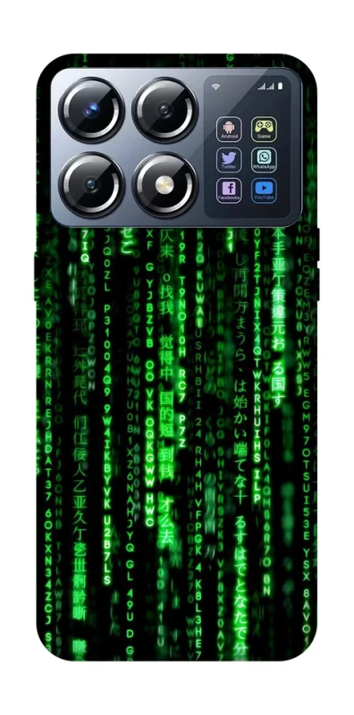 Чехол на Xiaomi POCO X8 Pro Matrix Code фото 1 из 1