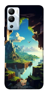 Чохол на Infinix Hot 12i Minecraft sunrise фото 1 з 1