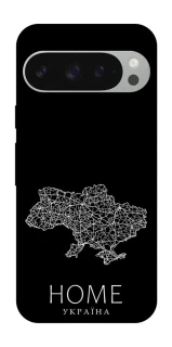 Чехол на Google Pixel 10 Pro XL Ukraine black map фото 1 из 1
