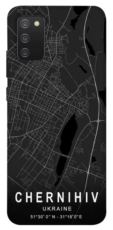 Чохол на Samsung Galaxy A02s Chernihiv map фото 1 з 1