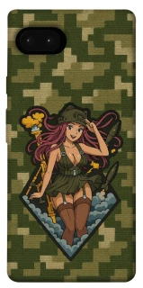 Чехол на Google Pixel 7a Military Waifu фото 1 из 1