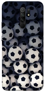 Чехол на Xiaomi Redmi 9 Футбольные мячи фото 1 из 1